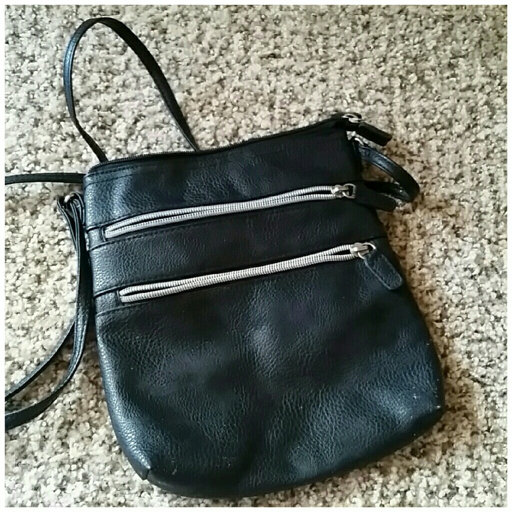 Black mini crossbody purse